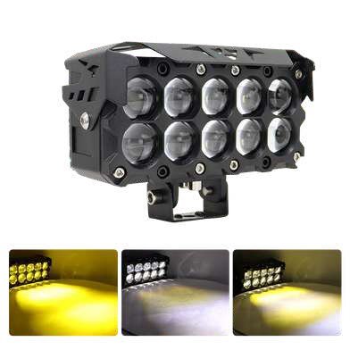 Faro Roma de LED láser bicolor 6 lupas