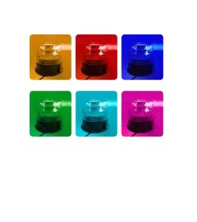 Torreta LED premium multivoltaje 24 LEDs 3 funciones
