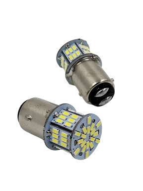 Foco 1034 de 21 LEDs luz estrobo color blanco