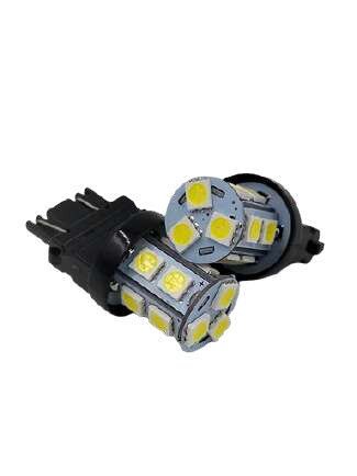 Foco 3157 de 13 LEDs luz fija y estrobo