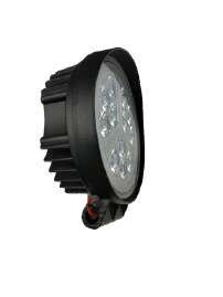 Faro LED tipo Mercedes redondo con ojo de ángel 12 LEDs
