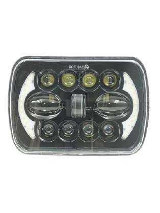 Unidad rectangular LED 7 pulgadas multi-LED con halo