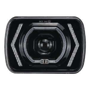 Faro rectangular de LED 7 pulgadas 50W