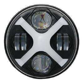 Faro LED redondo 7 pulgadas 44W con Ojo de Ángel