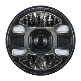 Faro LED redondo 7 pulgadas 46W con Luz de Día