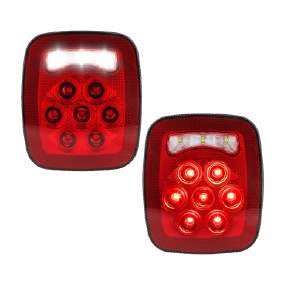 Calavera LED tipo Jeep