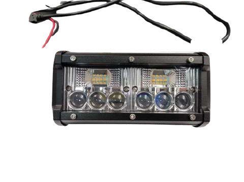 Barra LED bicolor de 6 lupas