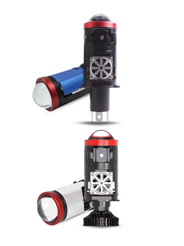 Foco LED H4 con ojo de ángel bicolor