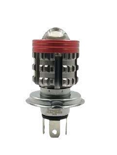 Foco LED H4 bicolor con doble lupa
