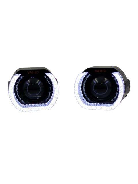 Ojo de ángel blanco Diseño U 2.5"