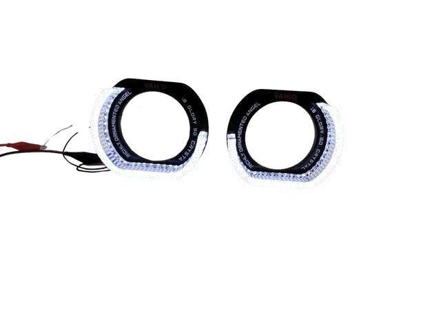 Ojo de ángel blanco Diseño L 3"