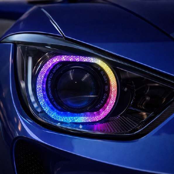 Ojo de ángel RGB diseño L de 3 pulgadas