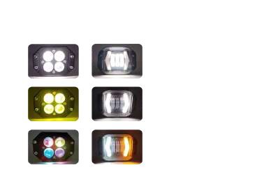 Faro de LED con 4 lupas para empotrar 30W