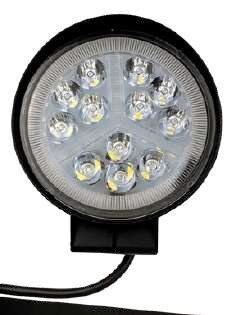 Faro LED cuadrado reforzado premium 16 LEDs