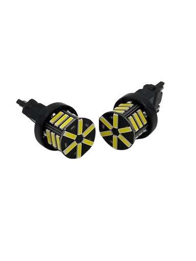 Foco 3157 de 54 LEDs luz fija y estrobo