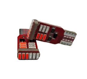 Foco 158 de 18 LEDs bicolor rojo y azul